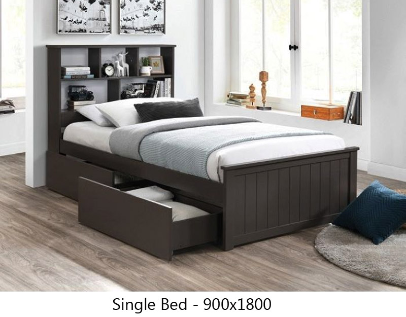 Single White Bed