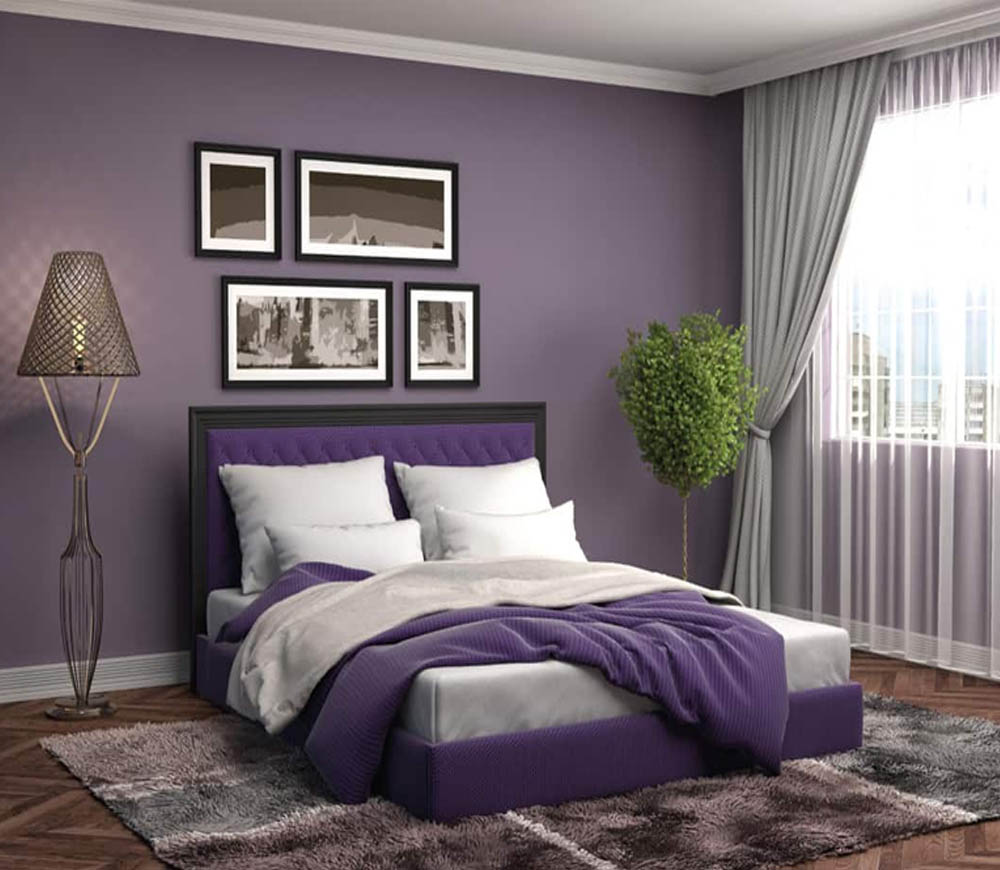 Purple Bed